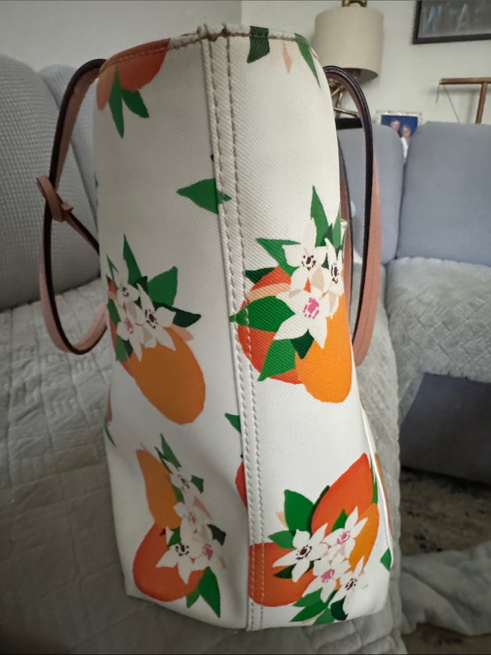 Kate Spade Harding Street Orange Tote - Picture 8 of 16